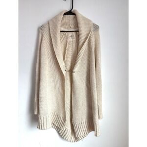 Angel Of The North Anthropologie Wool Knit Cardigan Cottagecore Prairie Western